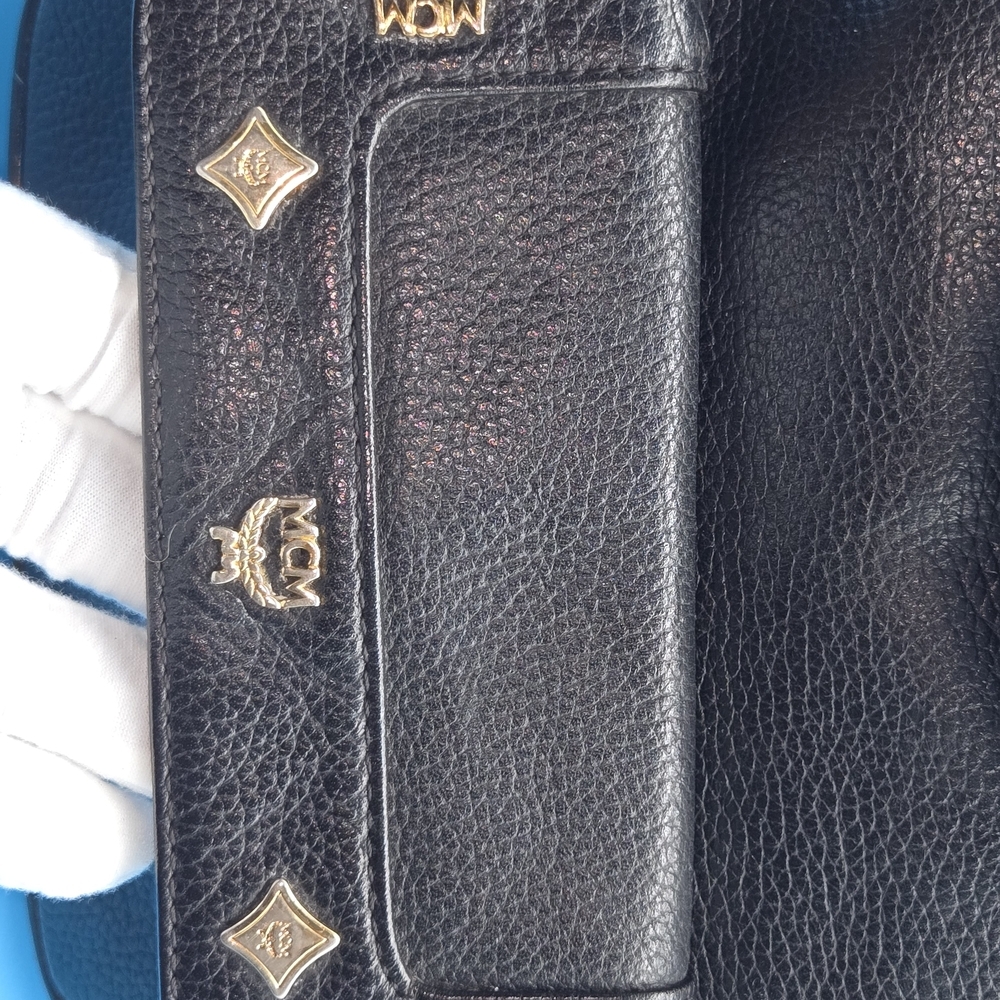 MCM Black Leather Backpack - Project Bag - Picture 5 of 14